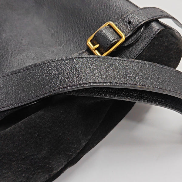 Bamboo 1947 Medium Suede Black