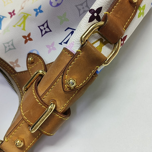 LV × TM GRETA Monogram Coated Canvas White