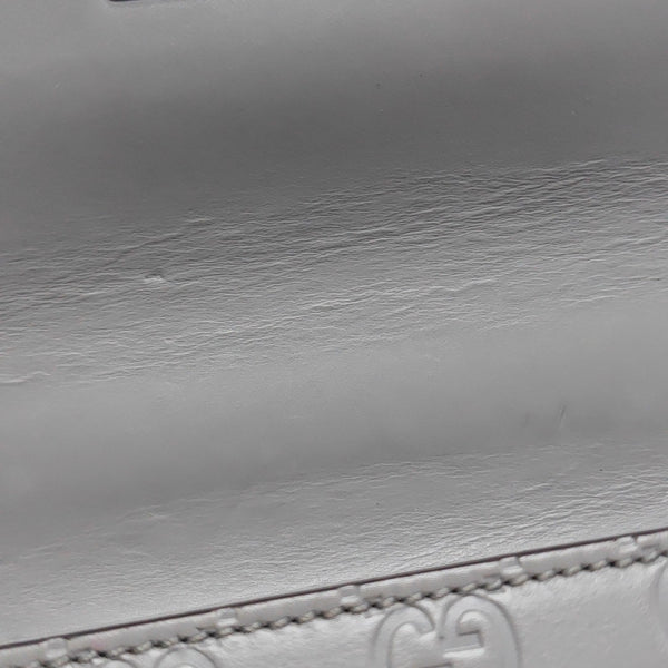 Padlock Small Monogram Calfskin Gray