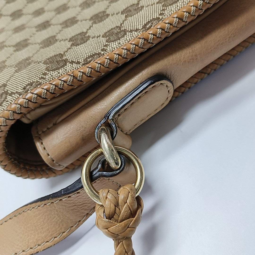 Marrakech Monogram Canvas Beige