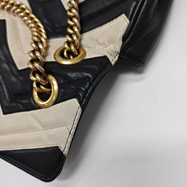 GG Marmont Medium Quilted Calfskin Multicolor