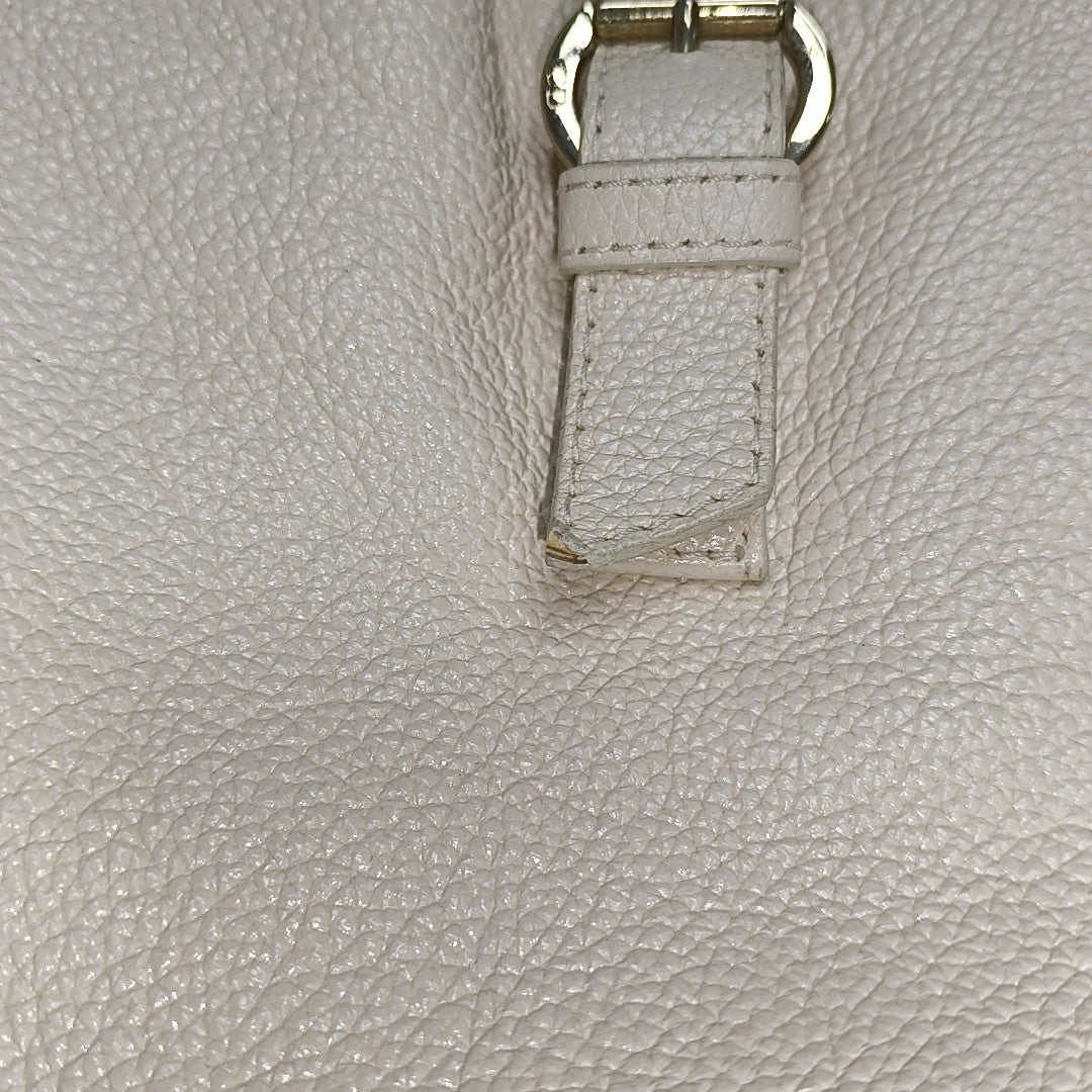 Cannage Calfskin White