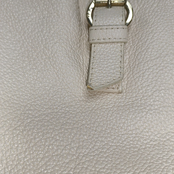 Cannage Calfskin White