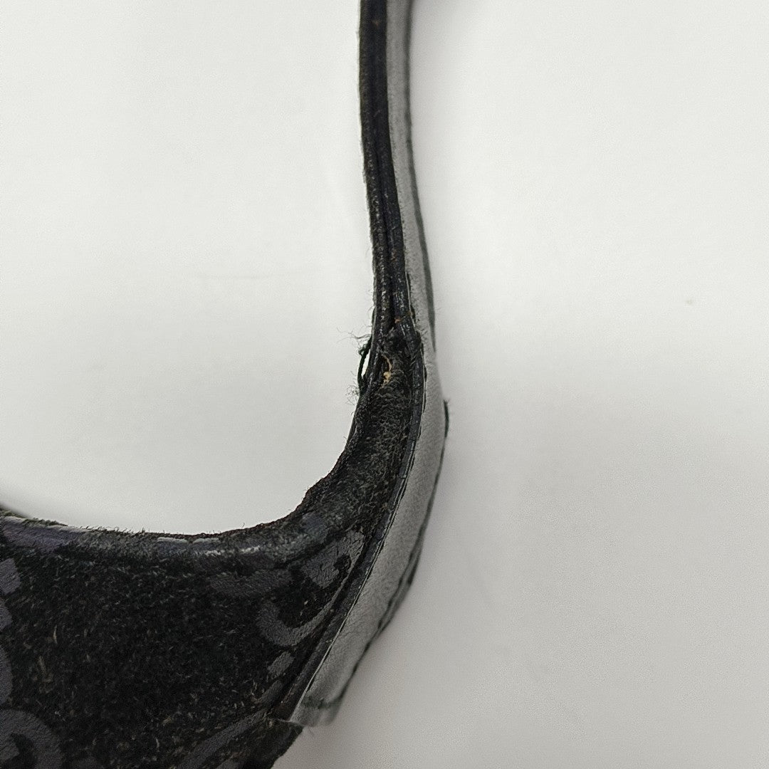Suede Shoulder Bag Black
