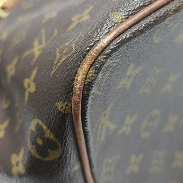 PALERMO GM Monogram Coated Canvas Brown
