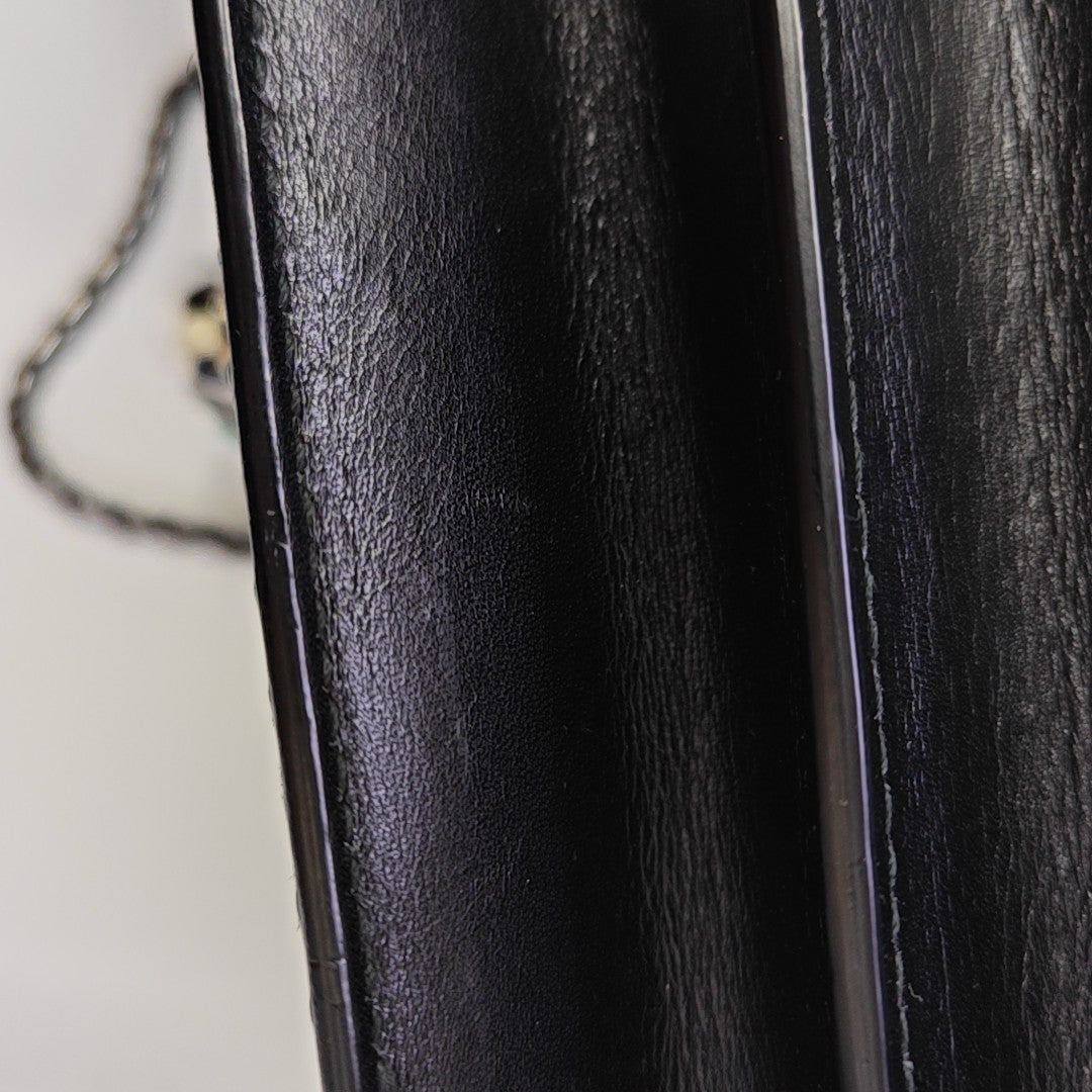 SERPENTI FOREVER Medium Calfskin Black