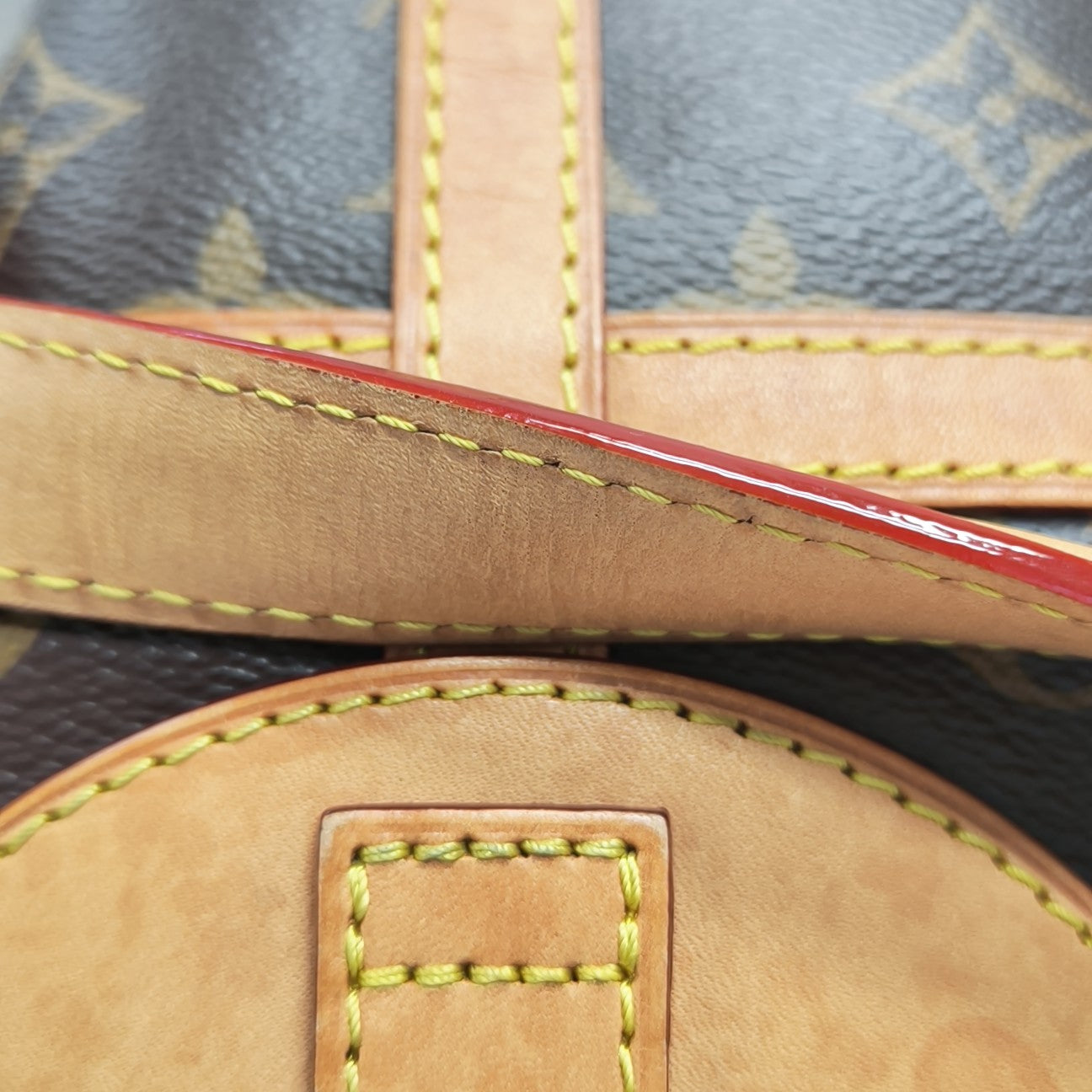 DUFFLE Monogram Coated Canvas Brown
