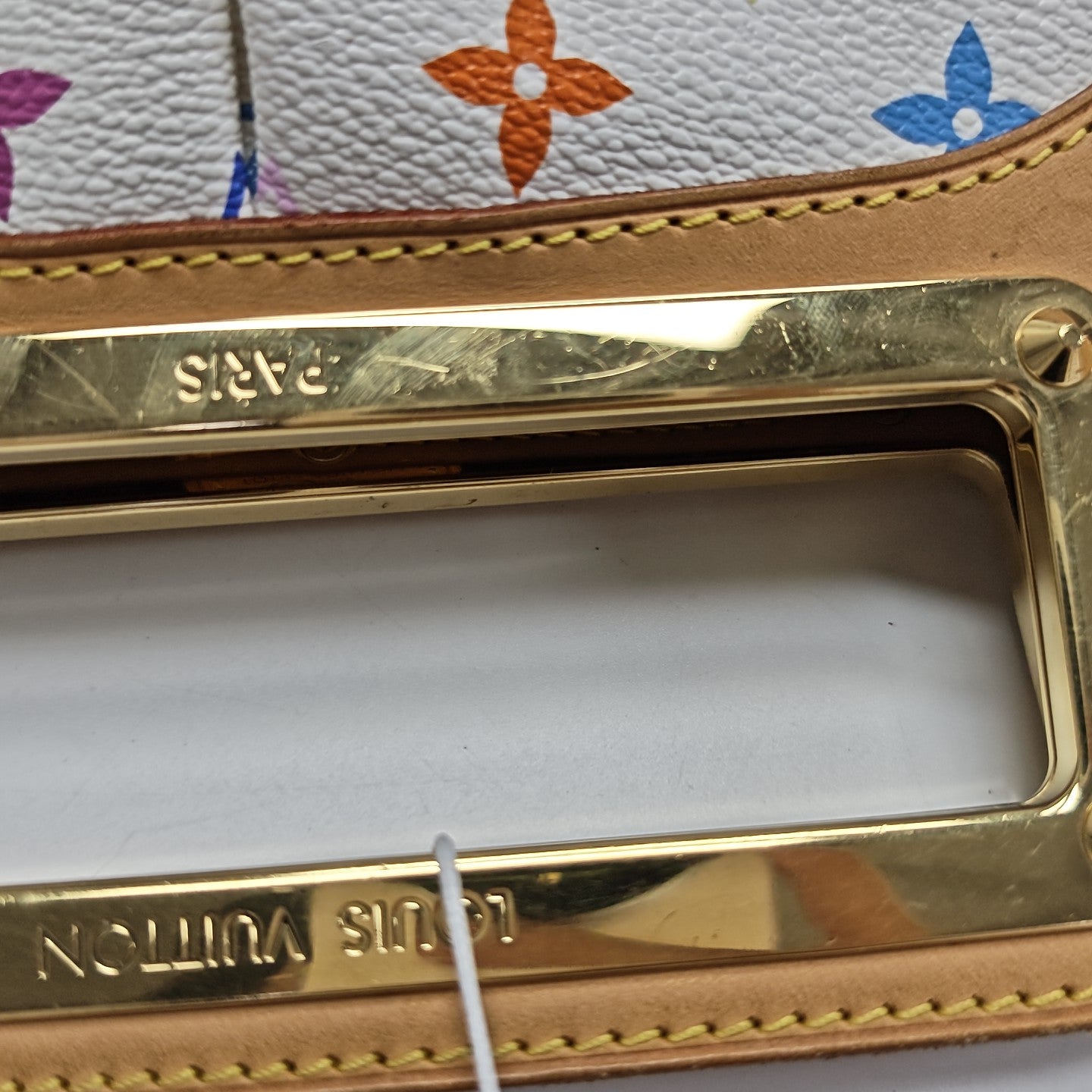 LV × TM JUDY MM Monogram Coated Canvas White