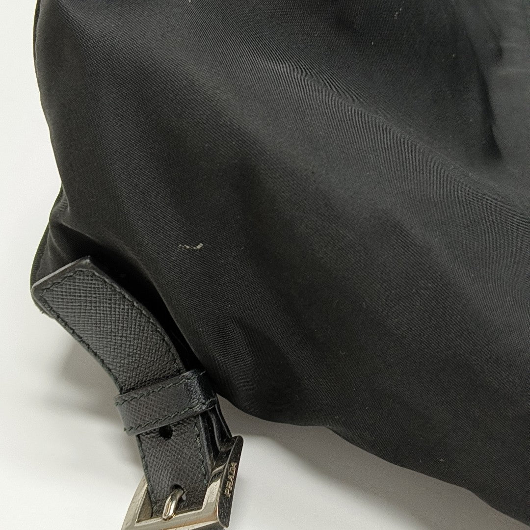 Nylon Backpack Black
