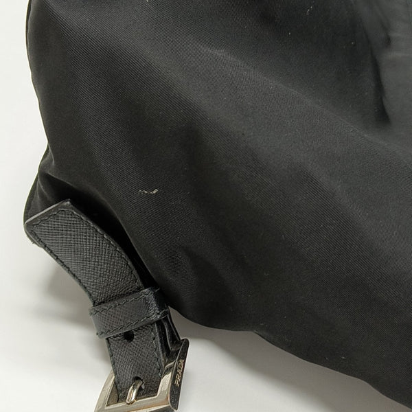 Nylon Backpack Black