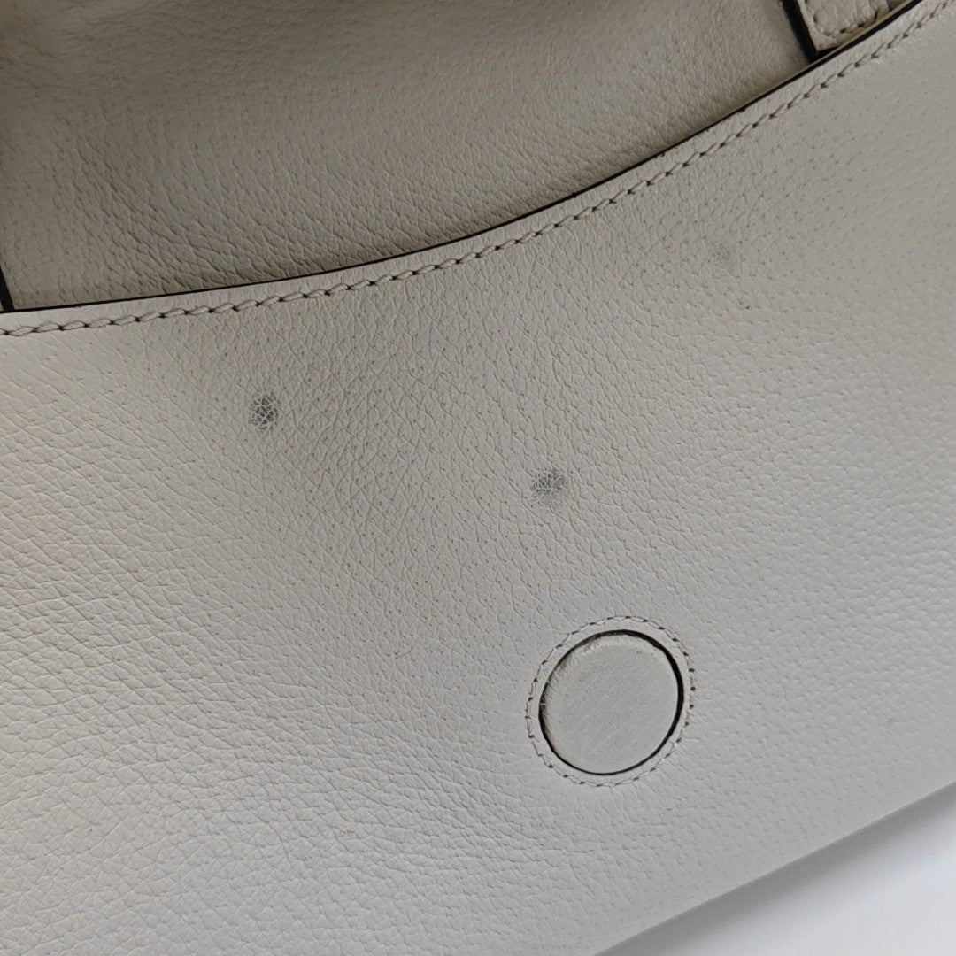 Sylvie Medium Calfskin Beige