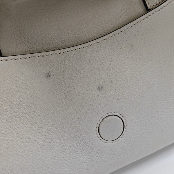Sylvie Medium Calfskin Beige