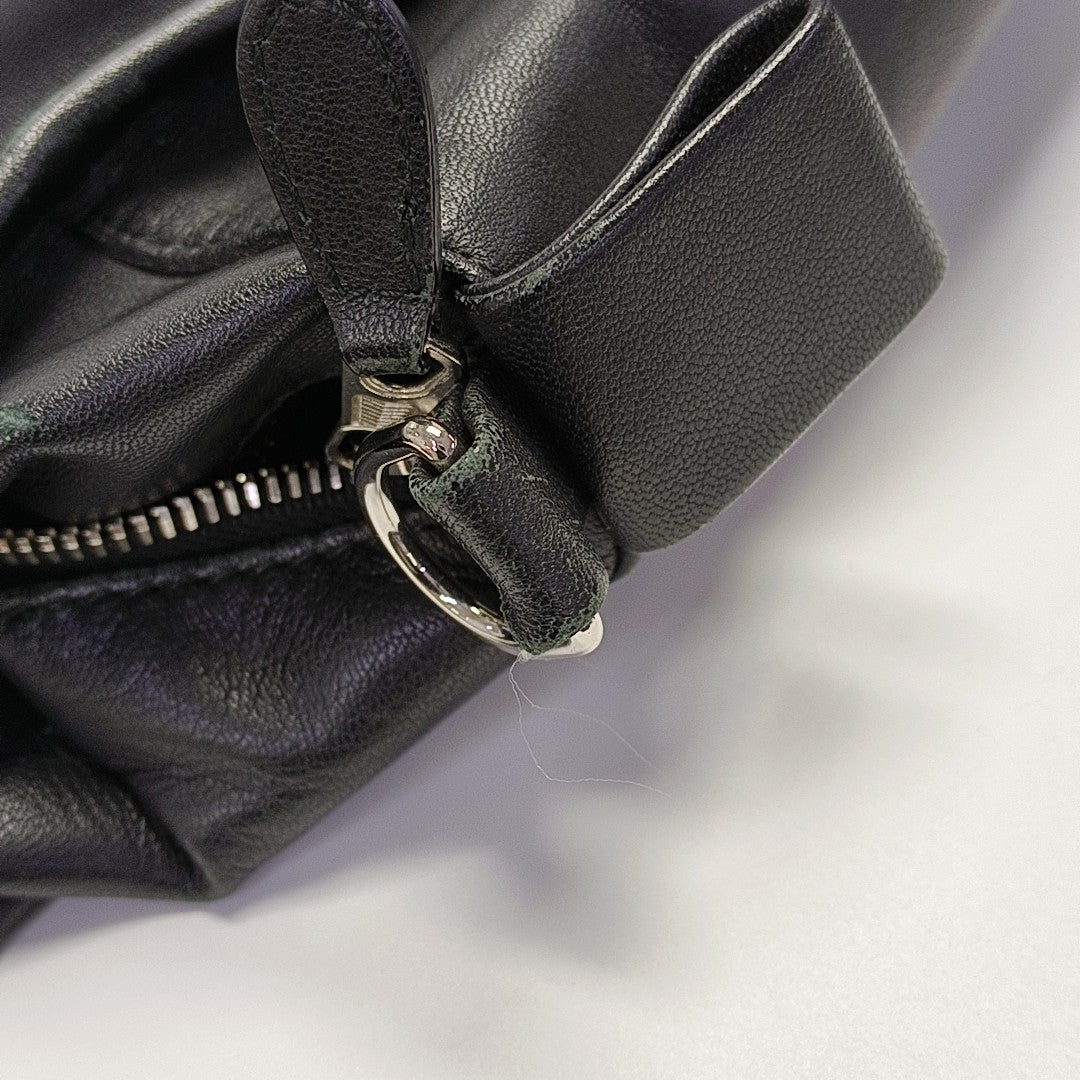 Bazar Calfskin Black