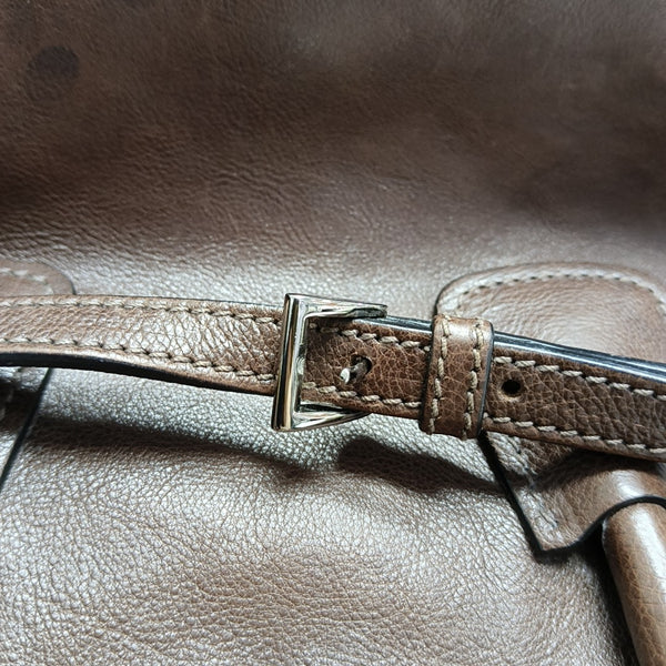 Glace Calf Calfskin Brown