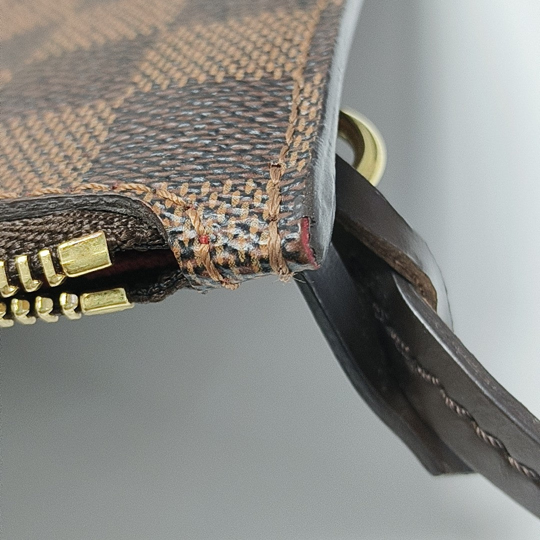 NEVERFULL MM Damier Ebene Coated Canvas Brown