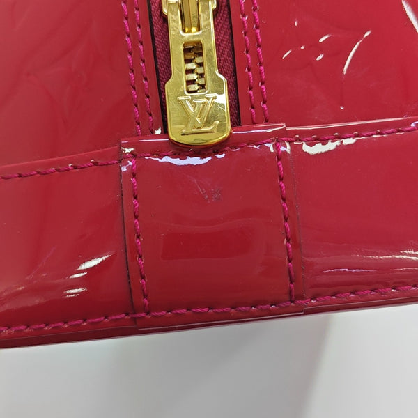 ALMA MM Patent Leather Red