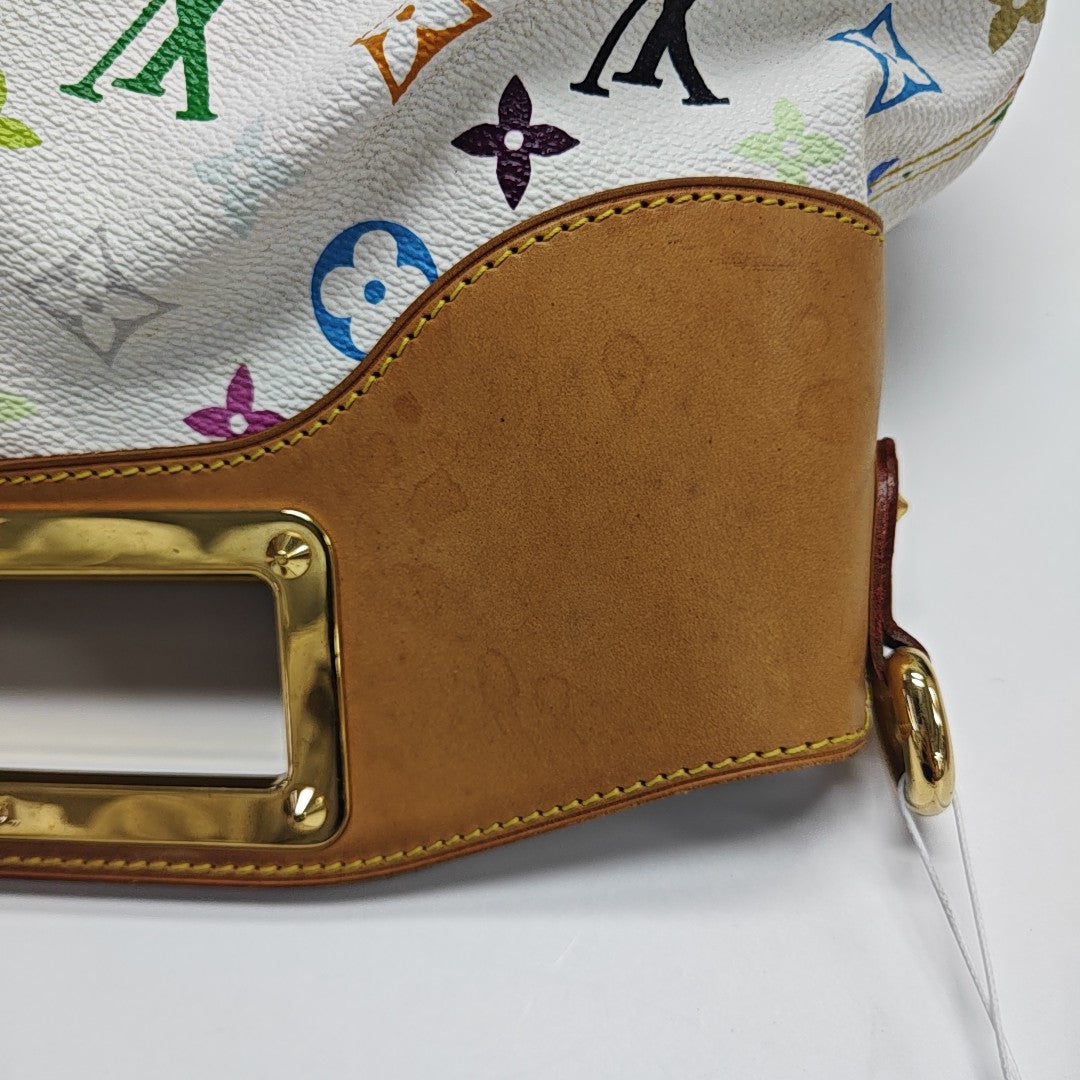 LV × TM JUDY MM Monogram Coated Canvas White