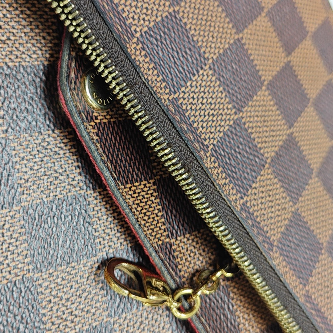FÉLICIE Damier Ebene Coated Canvas Brown