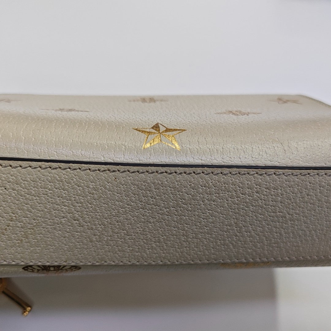 Padlock Small Calfskin White