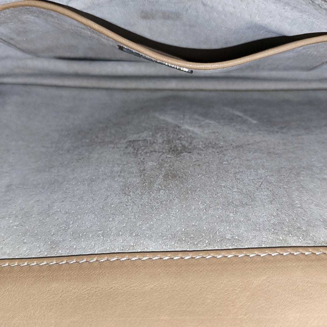 Calfskin Shoulder Bag Yellow
