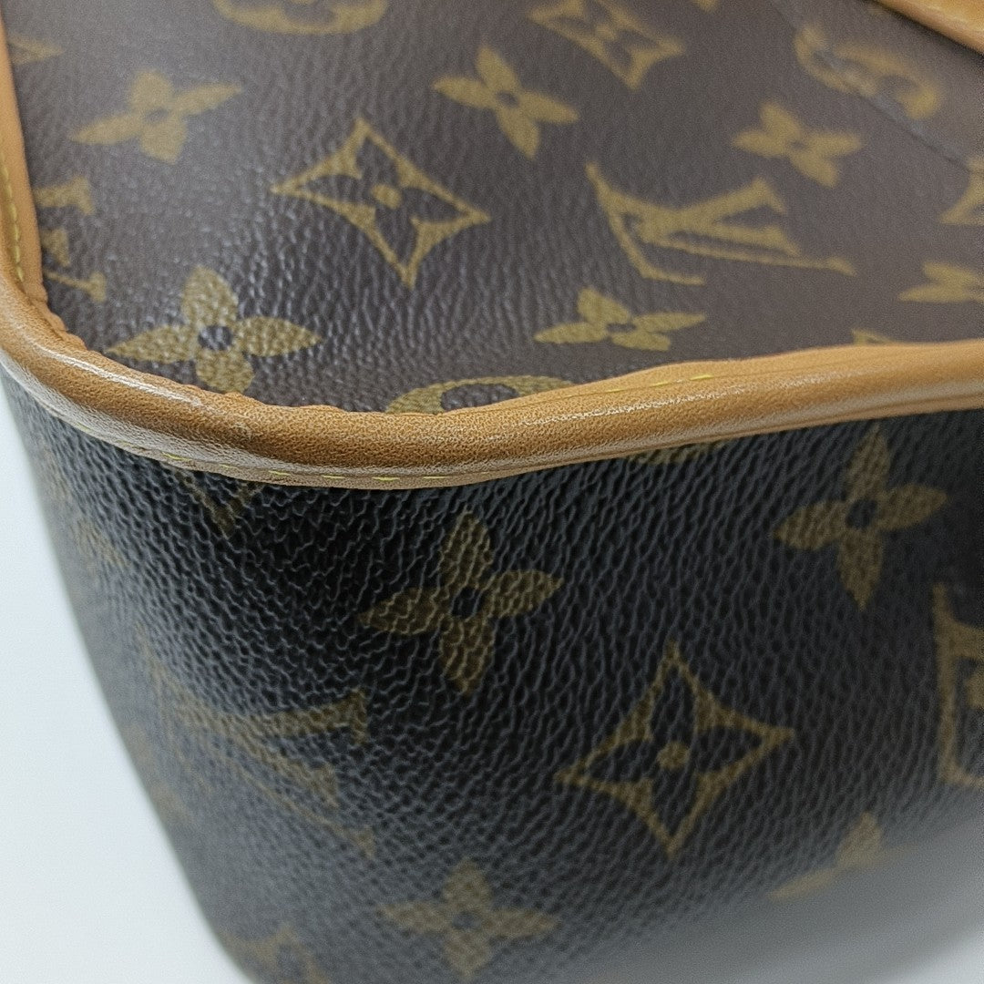 DIANE Monogram Coated Canvas Brown