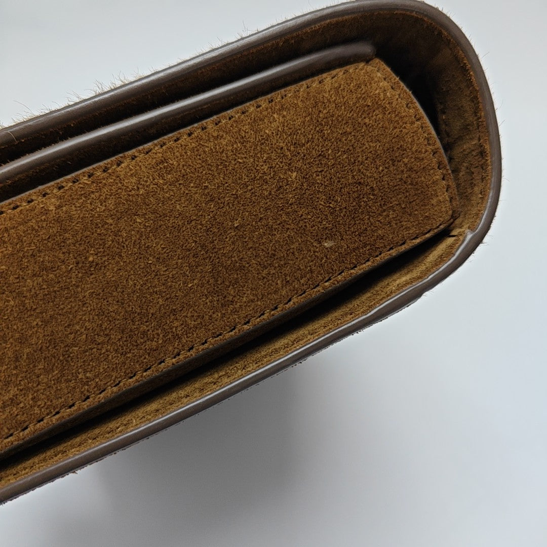 BELLECHASSE Medium Suede Brown