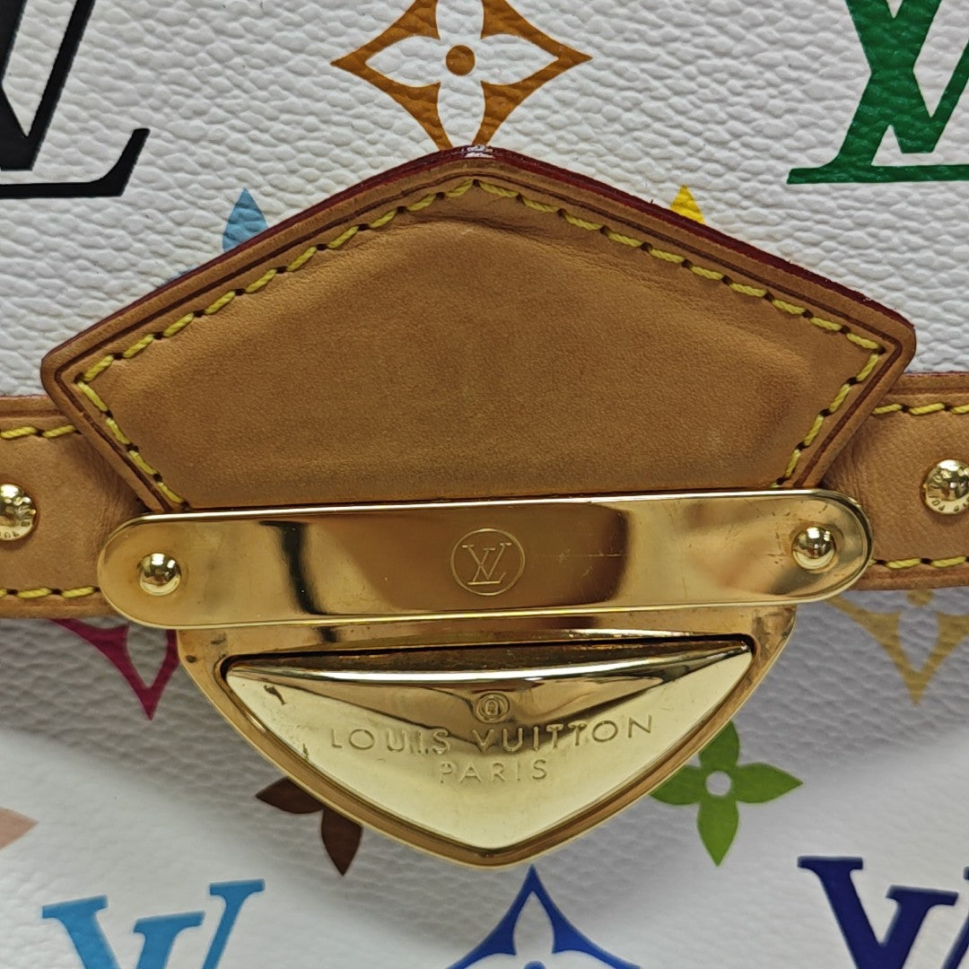 LV × TM RITA Monogram Coated Canvas White