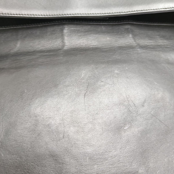 Calfskin Shoulder Bag Black