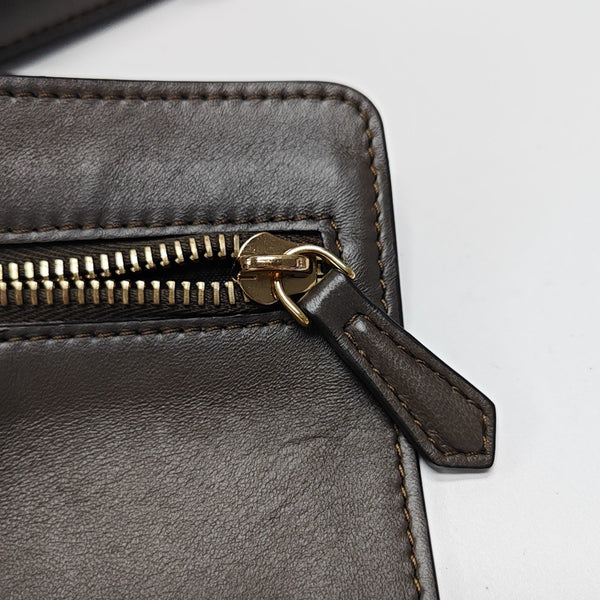 Dotcom Quilted Calfskin Brown