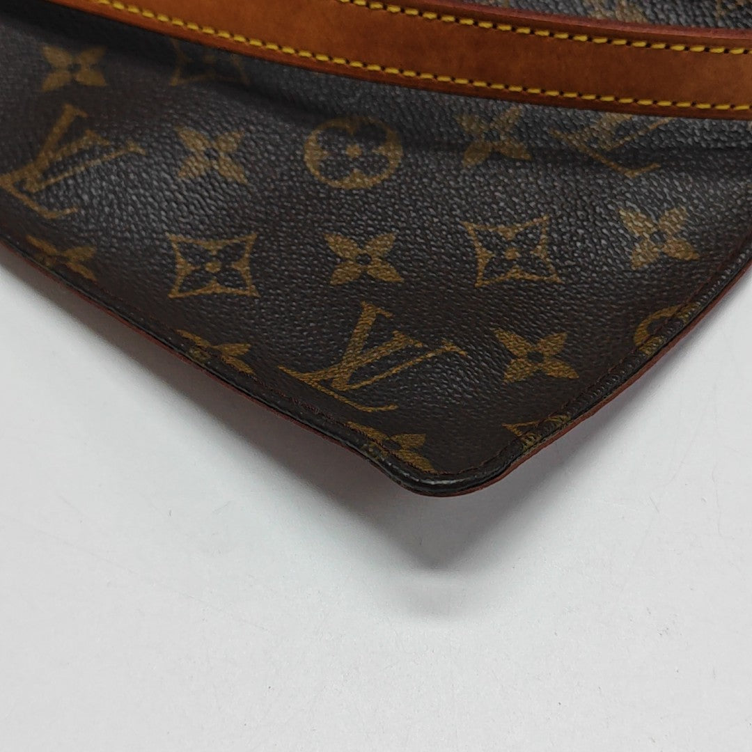 MUSETTE TANGO Monogram Coated Canvas Brown
