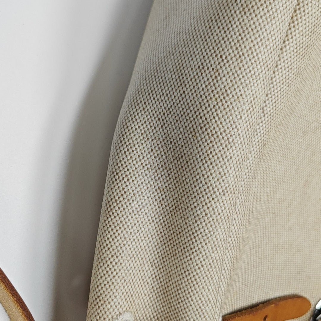 Herbag 31 Coated Canvas White