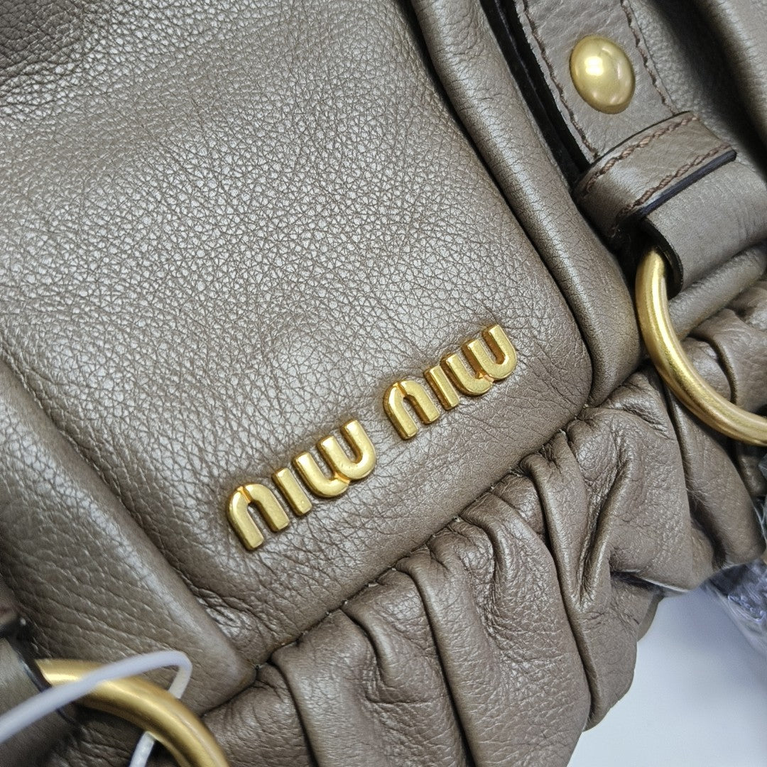 Calfskin Tote Bag Brown