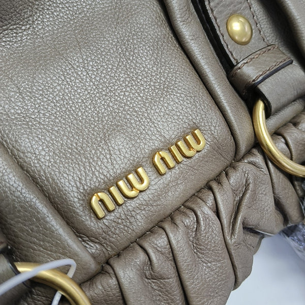 Calfskin Tote Bag Brown