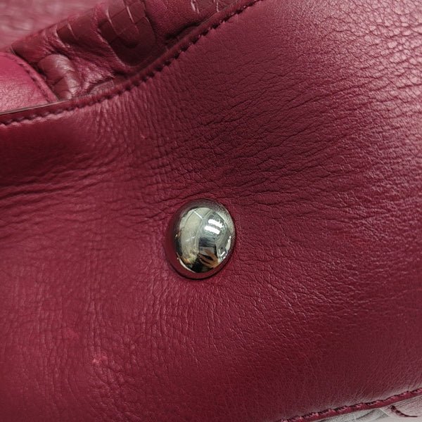 Calfskin Tote Bag Red