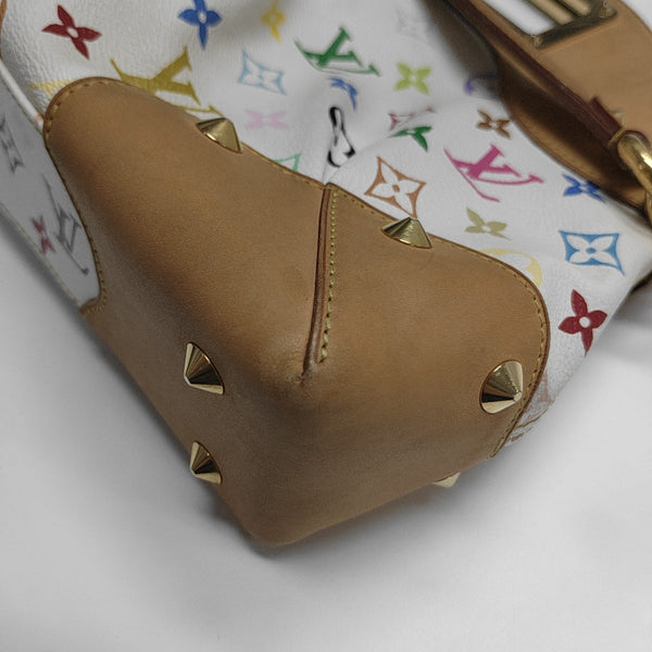LV × TM JUDY MM Monogram Coated Canvas White