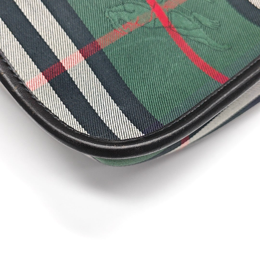Fabric Shoulder Bag Green