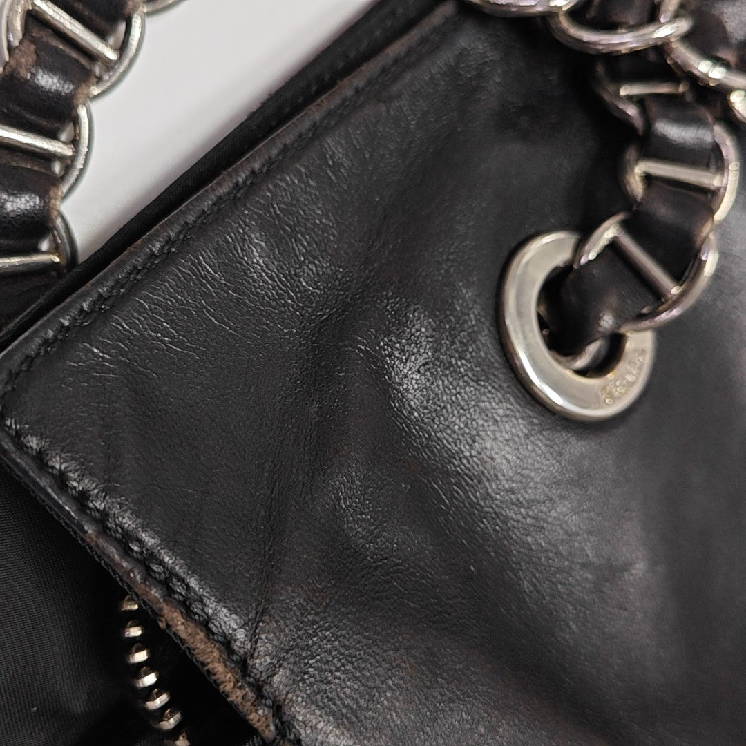 Calfskin Tote Bag Black