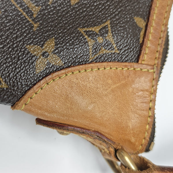 ODEON Monogram Coated Canvas Brown