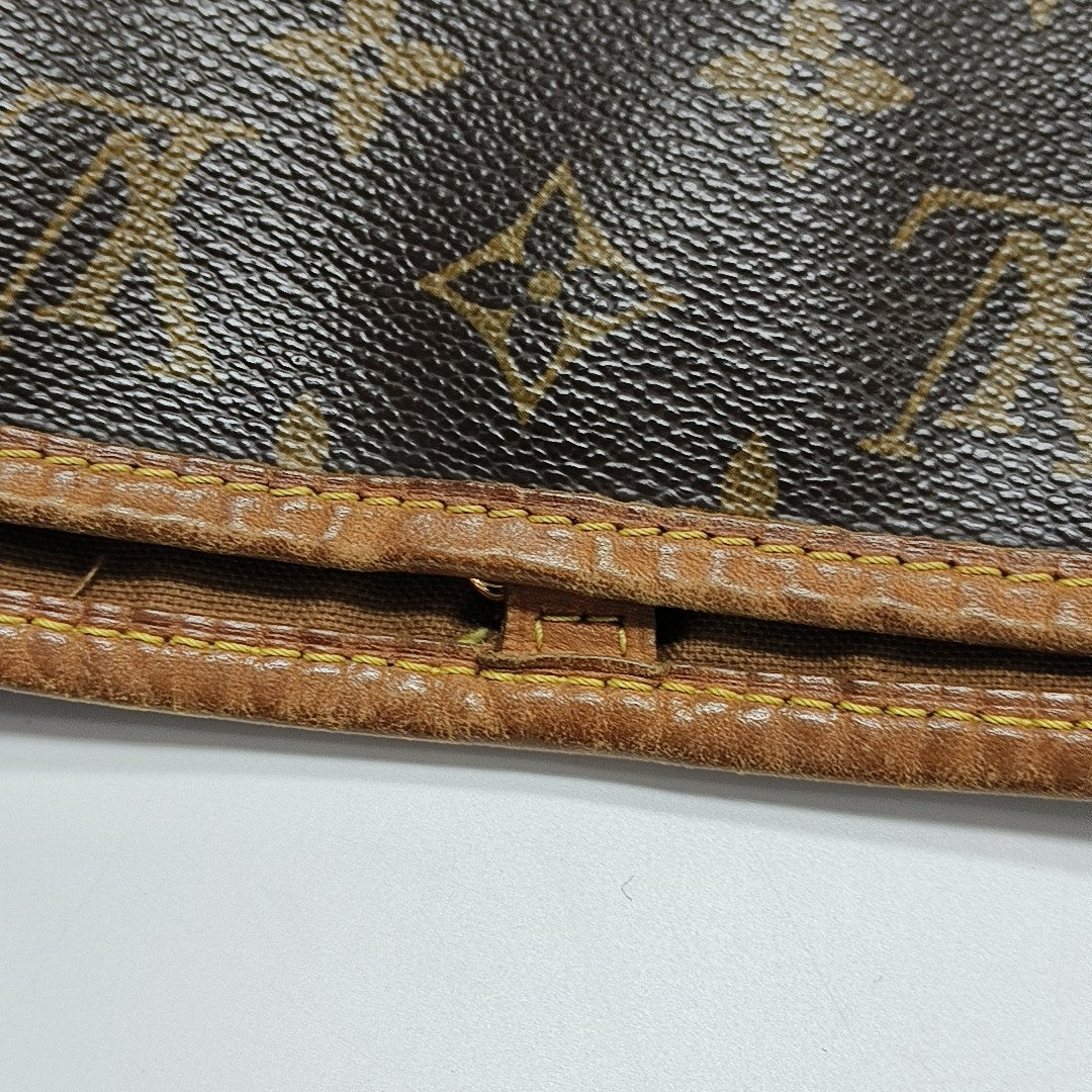 BATIGNOLLES MM Monogram Coated Canvas Brown