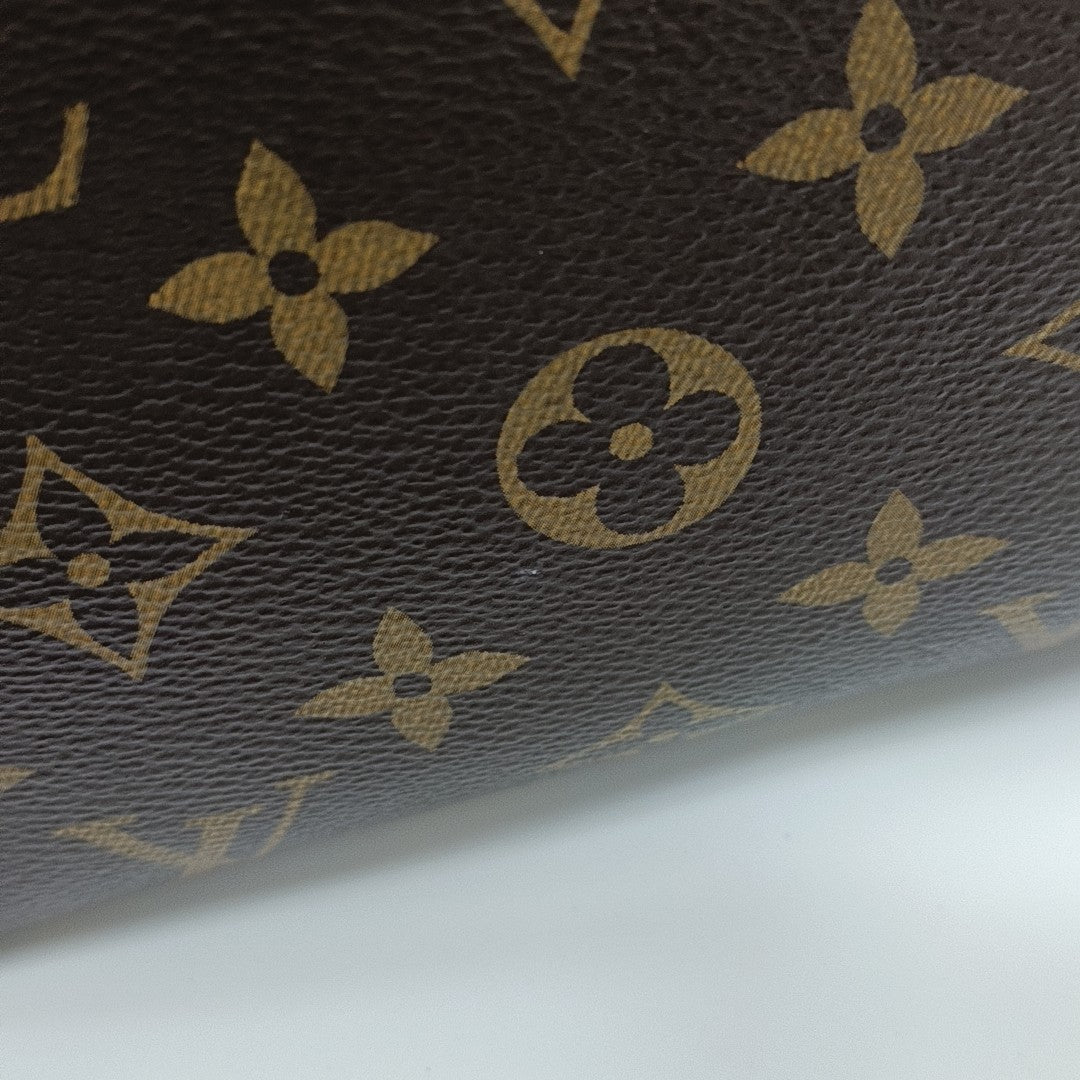 PALAIS PM Monogram Coated Canvas Brown