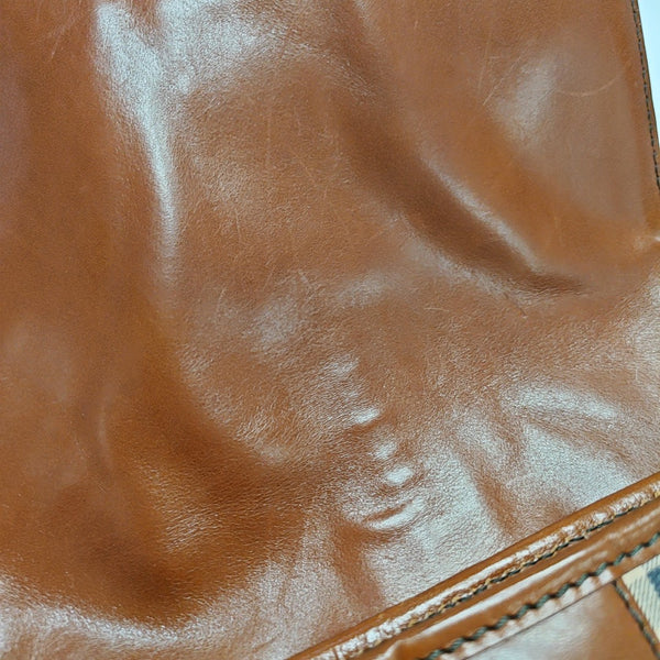 Coated Canvas Shoulder Bag Beige