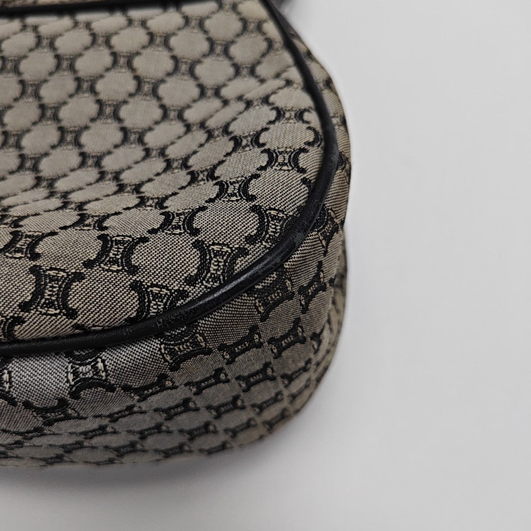 Canvas Top Handle Bag Gray