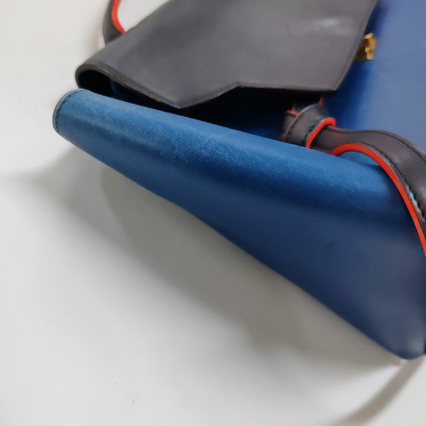 BELT Mini Calfskin Blue