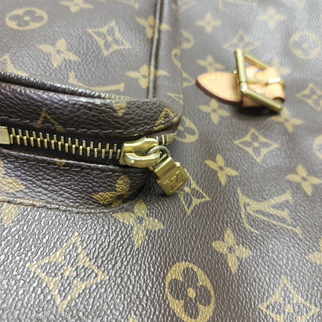 MONTSOURIS GM Monogram Coated Canvas Brown