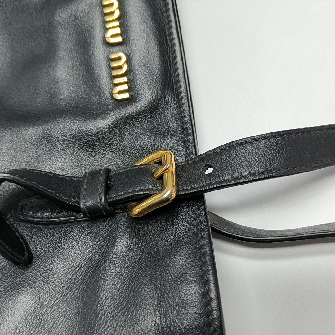 Calfskin Tote Bag Black