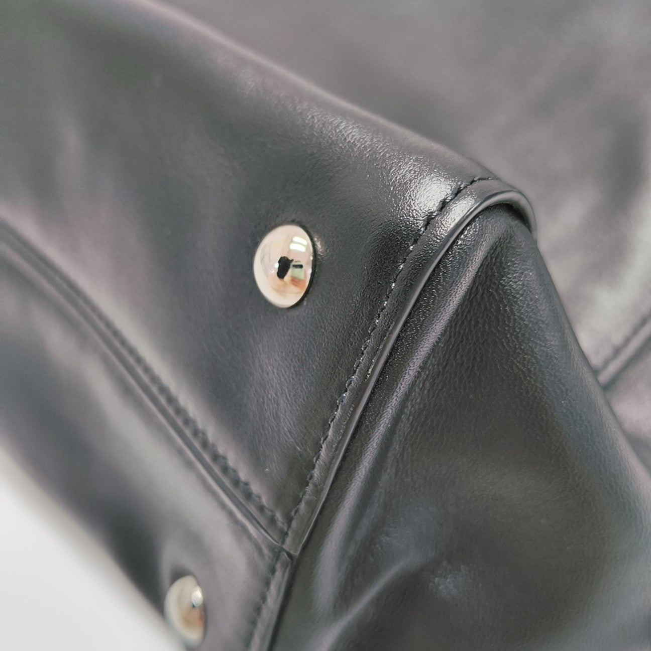 Calfskin Tote Bag Black