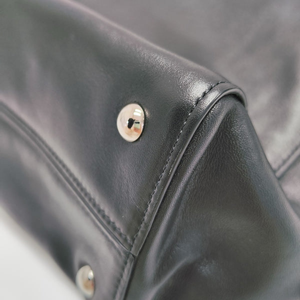 Calfskin Tote Bag Black