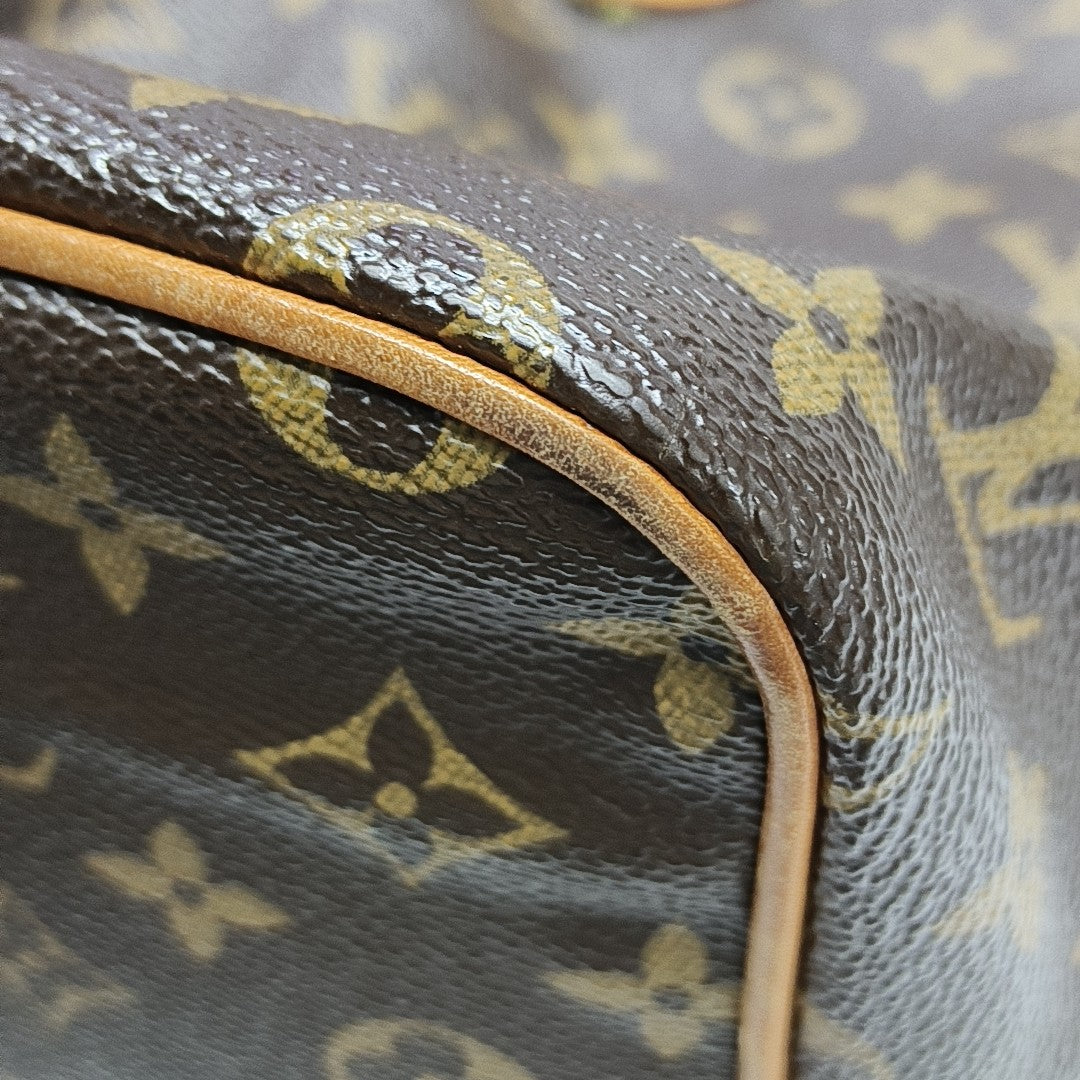 PALERMO PM Monogram Coated Canvas Brown