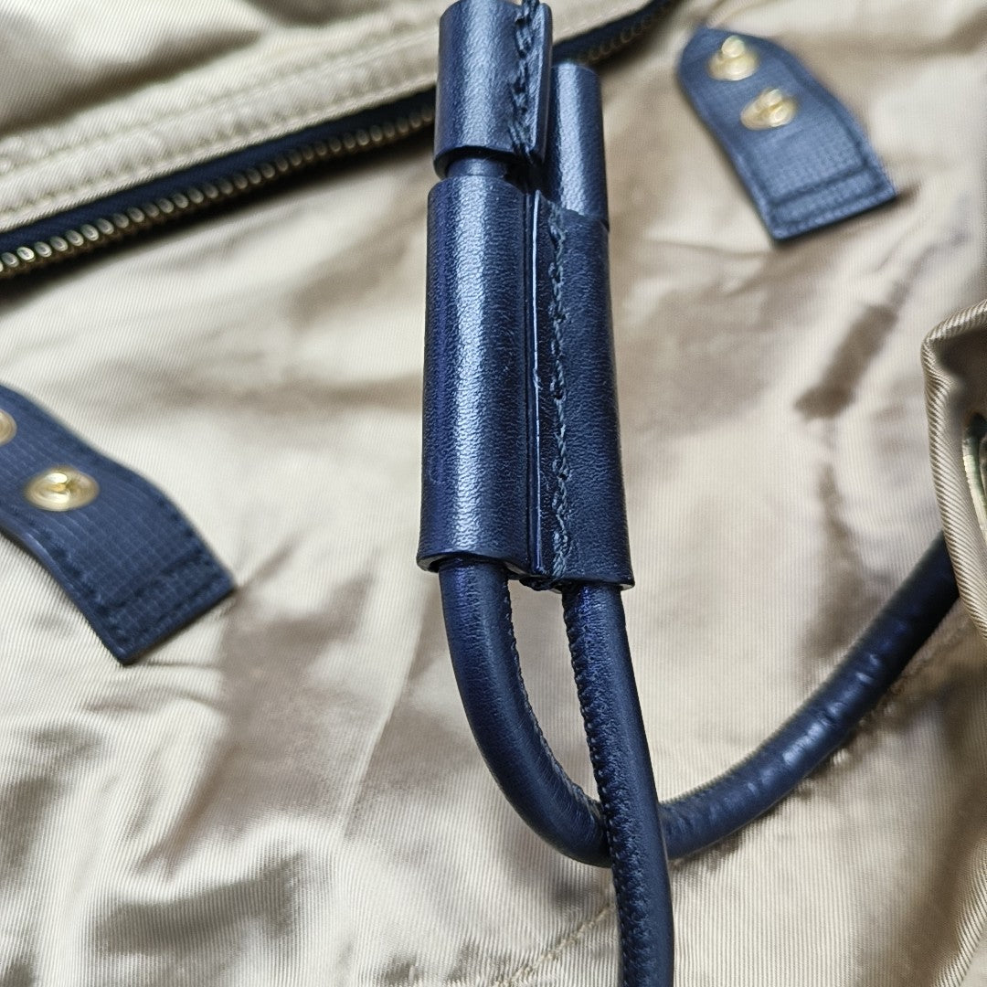 The Rucksack Medium Nylon Gold
