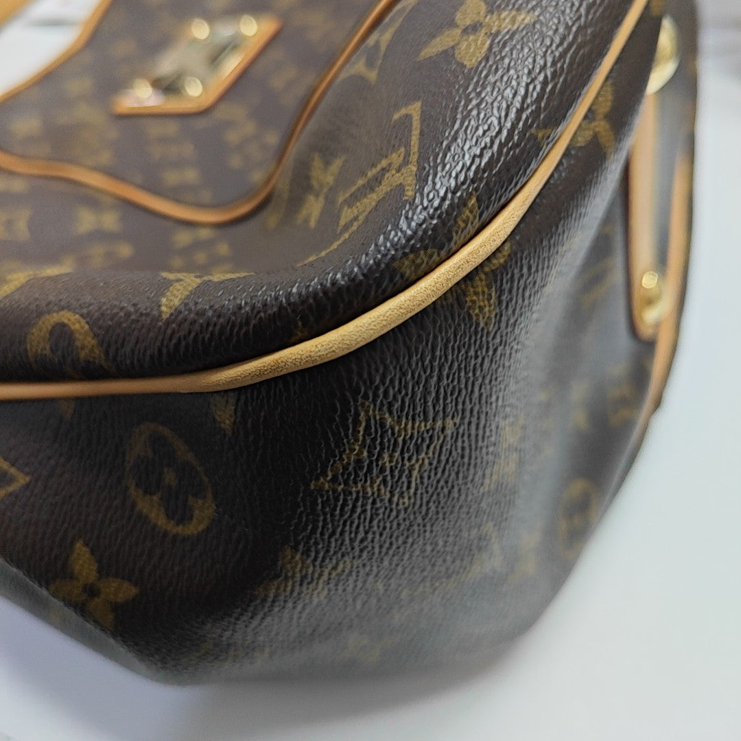 GALLIERA GM Monogram Coated Canvas Brown